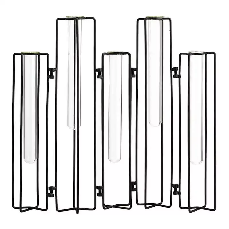 5-Piece Bud Glass Vase Set