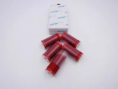 5 Spools Mettler Metrosene 100% Core Spun Polyester 50wt 274m/300 yds Fire Eng.