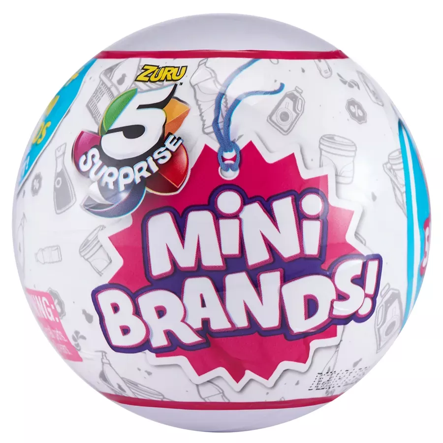 5 Surprise Mini Brands Mystery Capsule Real Miniature Brands Collectible Toy