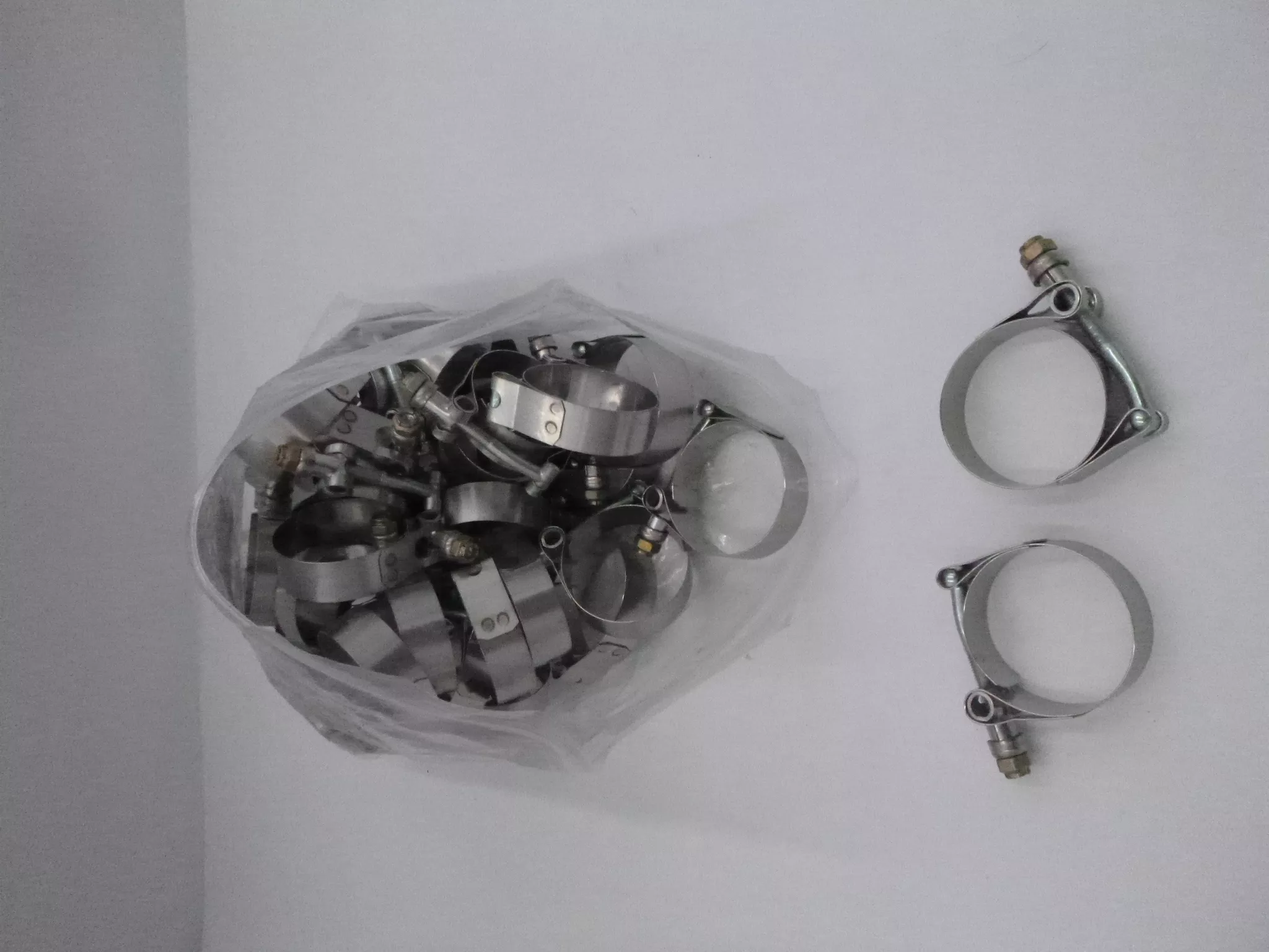 50 Pack Clampco T-Bolt Band Clamp 2.5″ 3/4″ Width 94 101-0200 28522