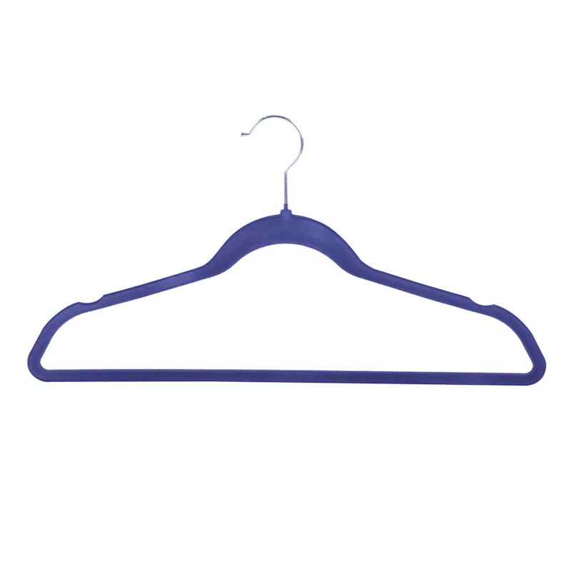 50-Pack Velvet Suit Hangers, Navy Blue