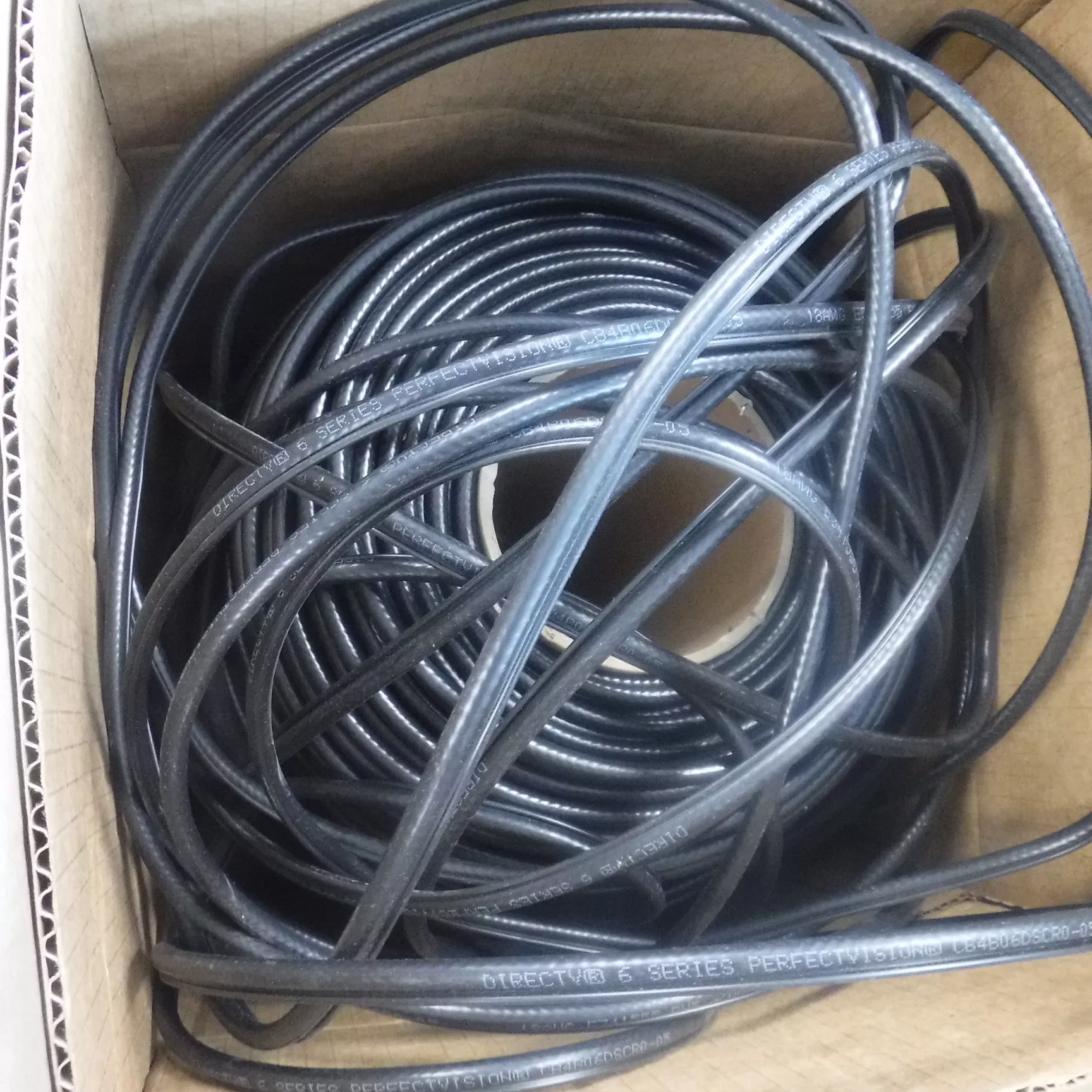 500′ Perfect Vision Direct TV Enviro Reel Coaxial Cable CB4B06DSCR0-05 6 Series