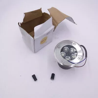 5W 3000K 12V DC IP67 Waterproof LED Inground Lamp Outdoor Light Garden Path