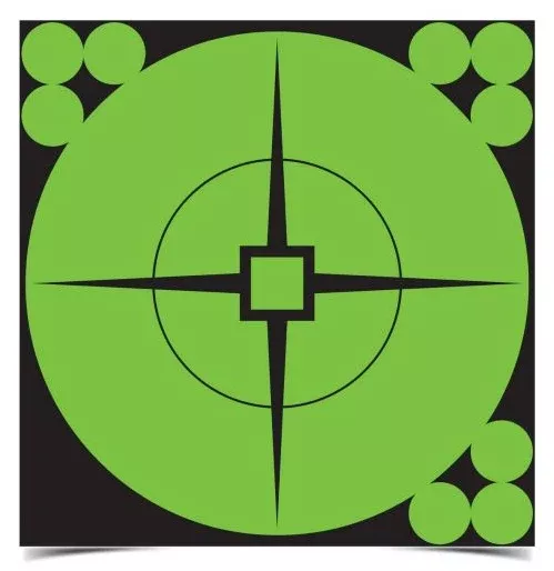 6" Green Spots 10 Pack
