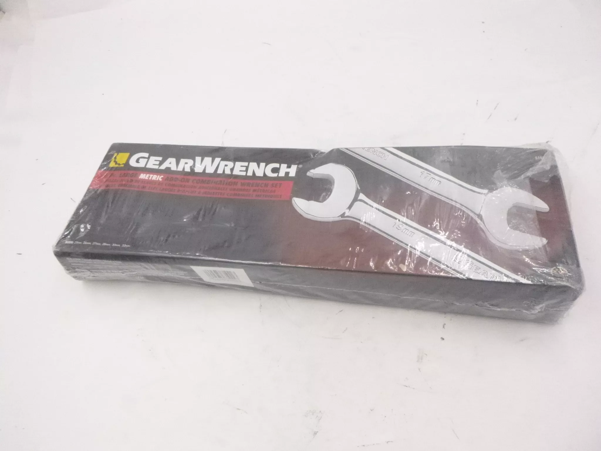 6 Piece GearWrench Metric 12 Point Pattern Combination Wrench Set