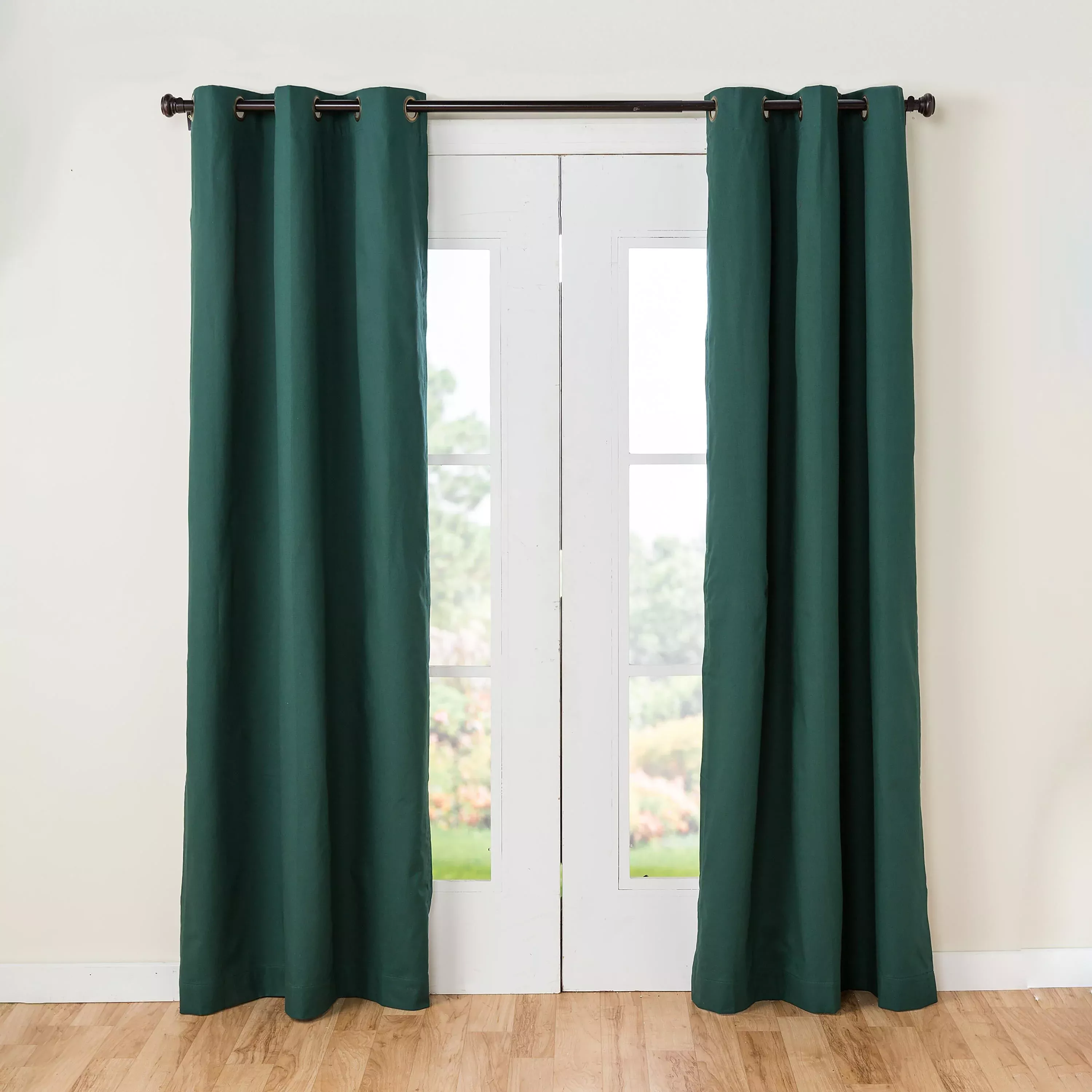 72"L Thermalogic Energy Efficient Insulated Solid Grommet-Top Curtain Pair