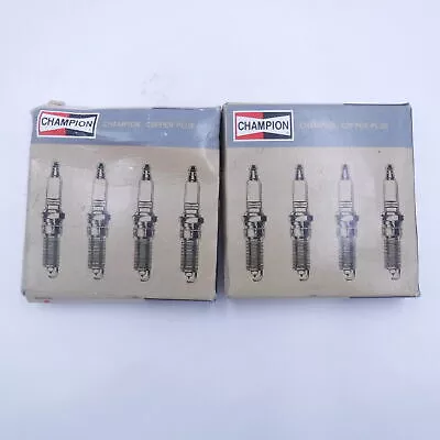 8 Pc Champion Copper Plus Spark Plugs 123 RN5C