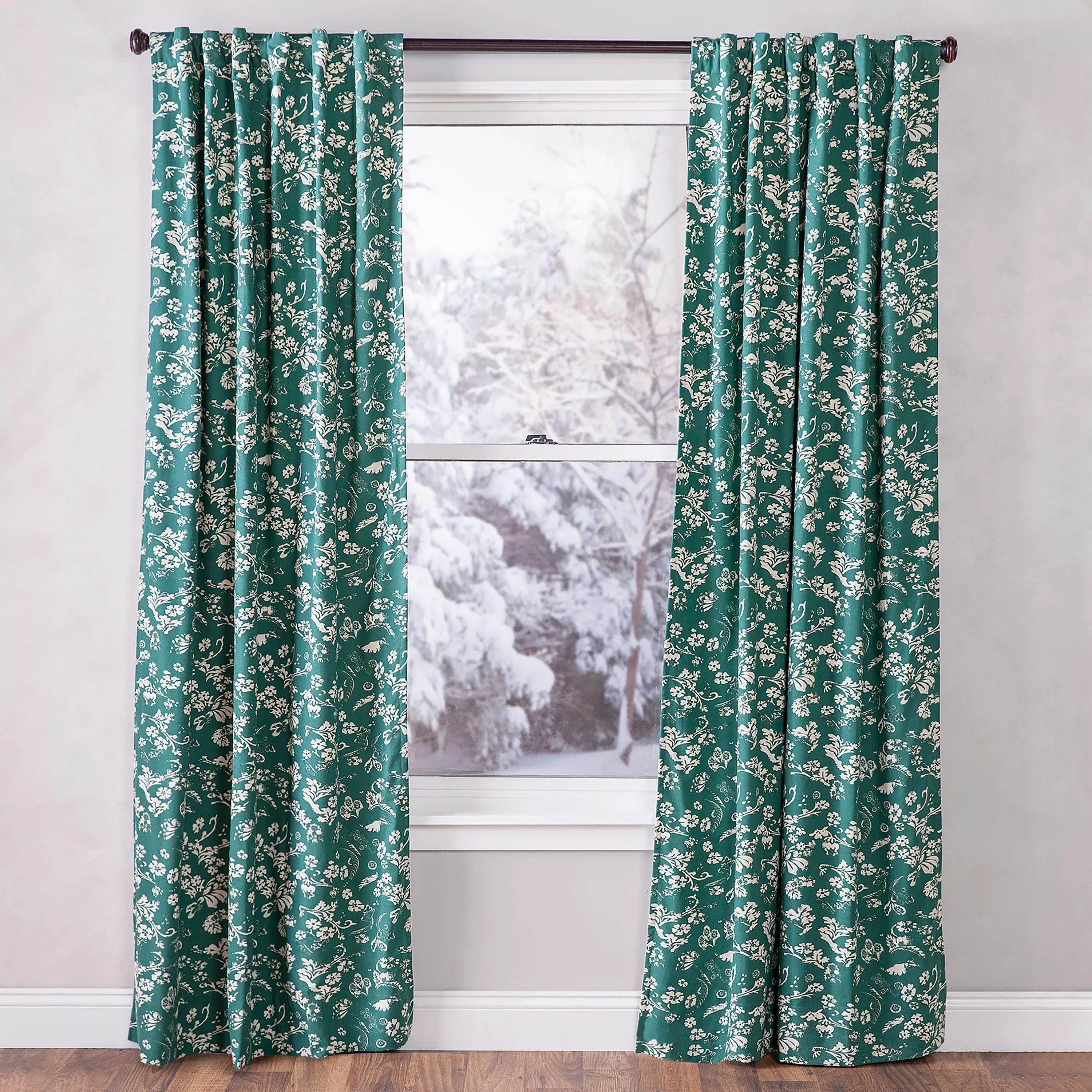84" FLORL DAMASK PNL