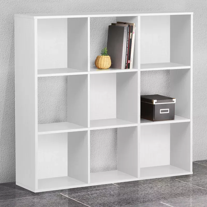 9-Cube Modular Storage System, White