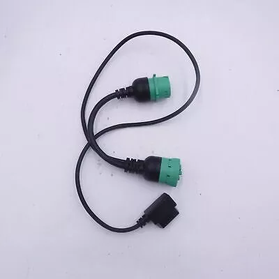 9 Pin Male to 9 Pin Female 16 Pin Female Truck Diagnostic Cable Adapter Heavy