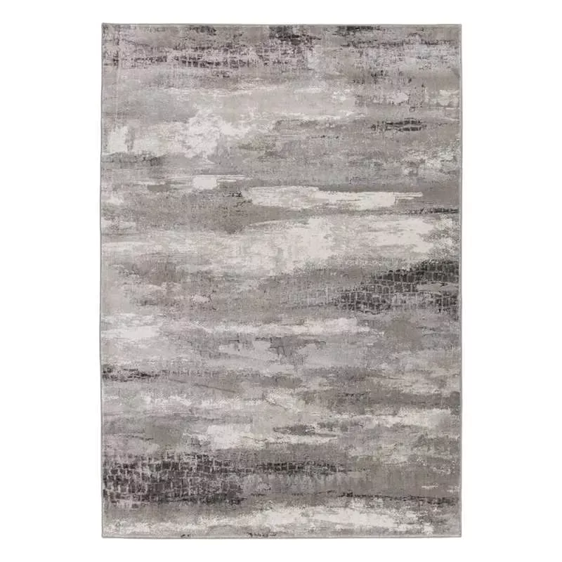 (A479) Camden Canbera Neutral Abstract Area Rug, 8x10