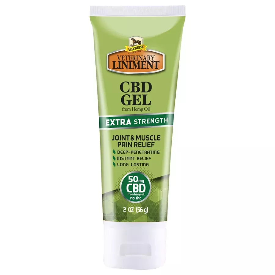 Absorbine Veterinary Liniment 50 mg CBD Gel - 2 oz