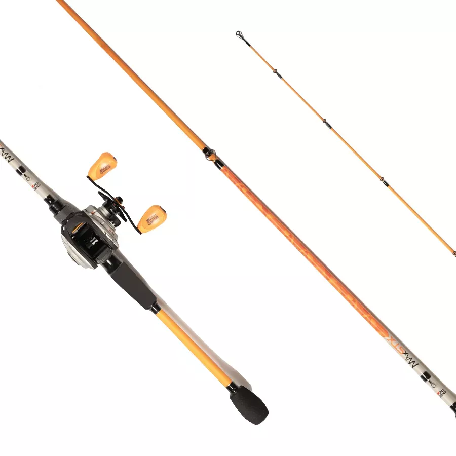 Abu Garcia Max STX One Piece Spinning Combo - 6'6" - Medium