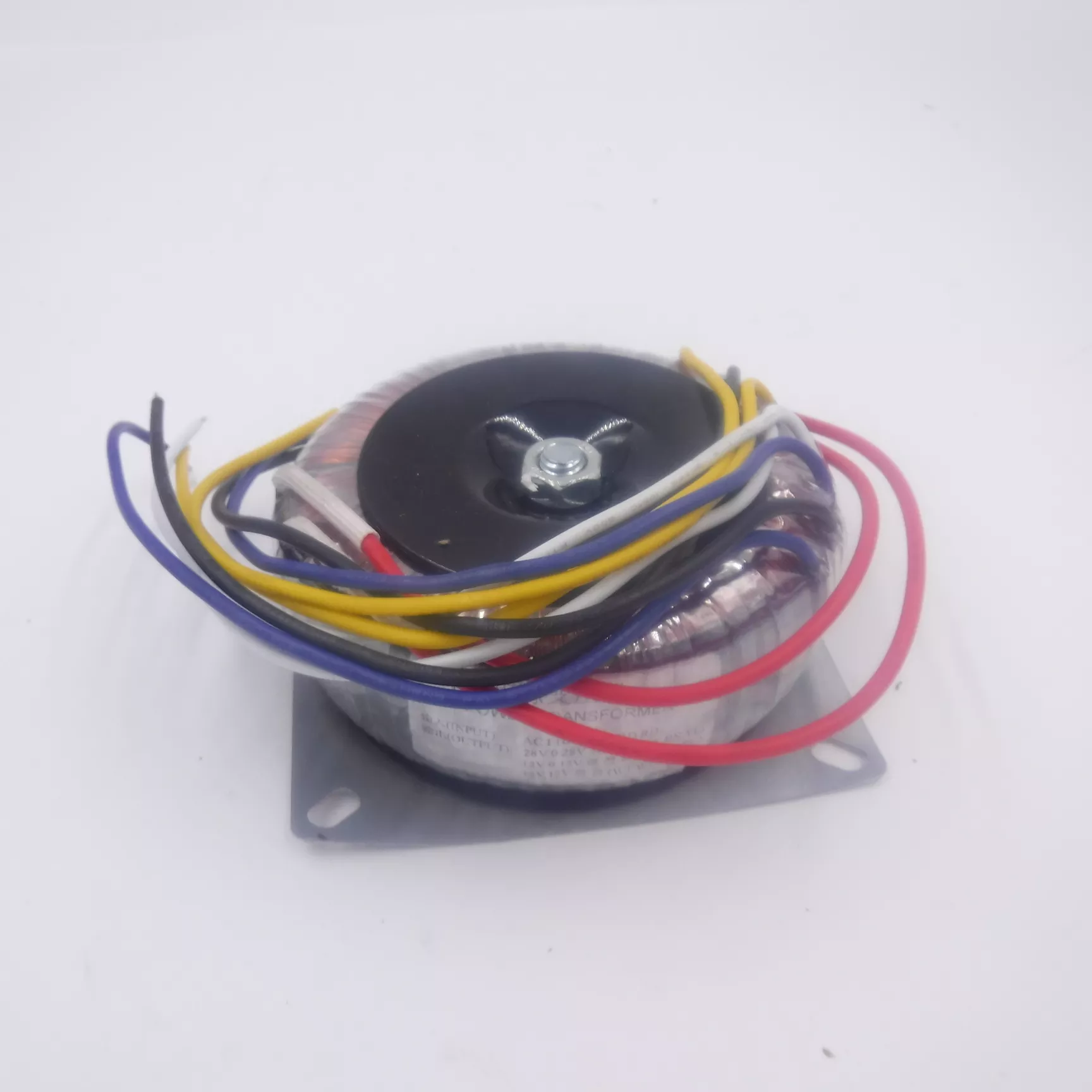 AC 110V to Dual 12V 28V Single 12V Copper Plastic Toroidal Transformer