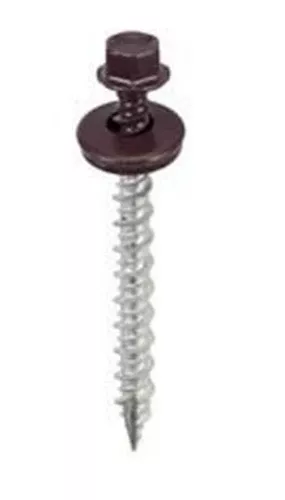 Acorn SW-MW2BG250 Metal Building Screws 2", Burgandy