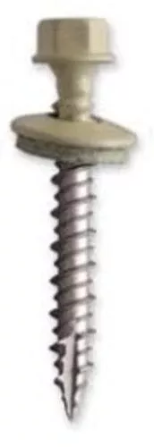 Acorn SW-MW2LS250 Metal Building Screw 2",Light Stone