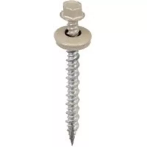 Acorn SW-MW2TP250 Metal Building Screw, 2", Taupe