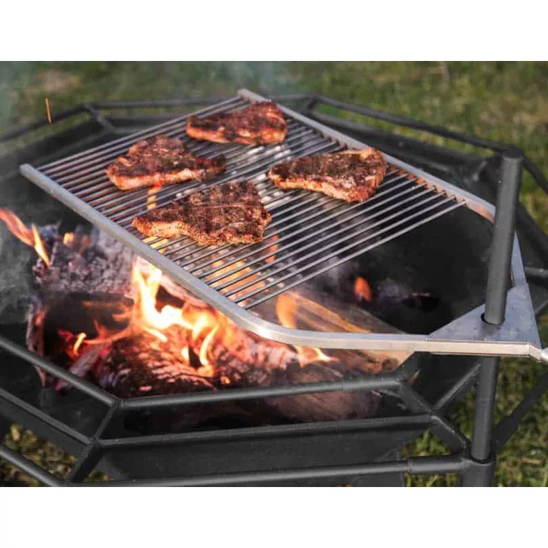 Adjustable BBQ Attachment