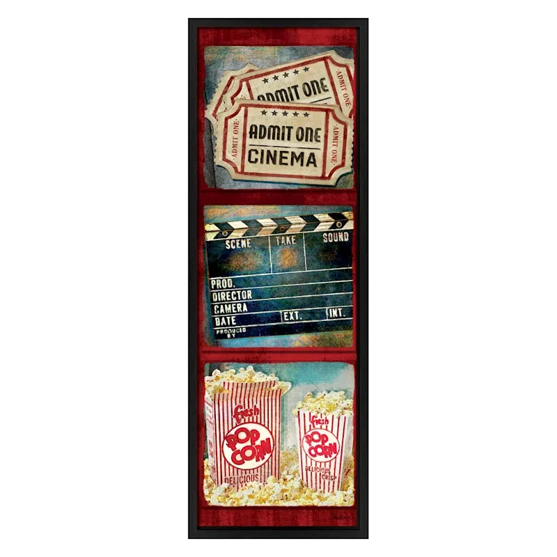 Admit One Cinema Wall Decor, 13x37