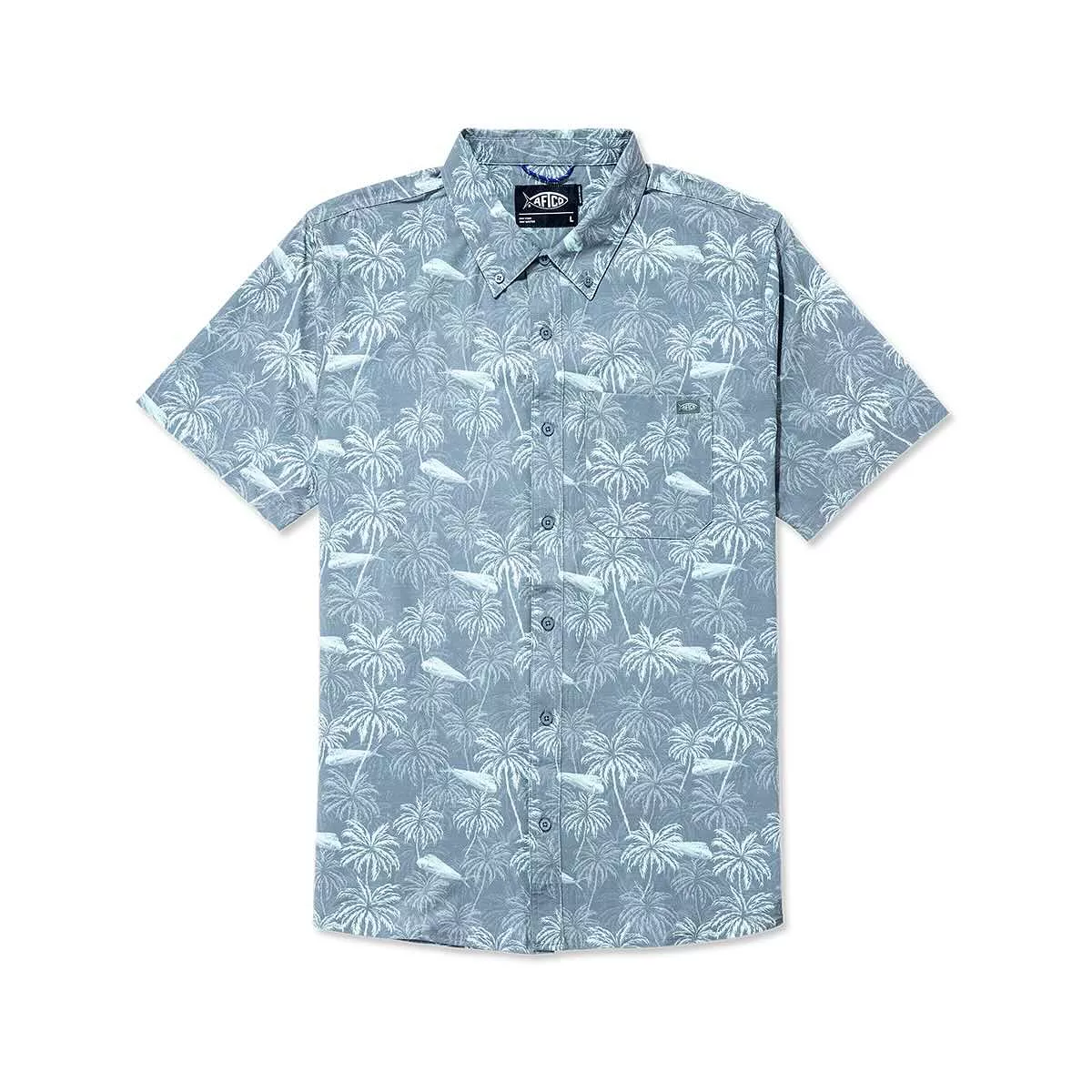 Aftco Men's Boatbar Button Down Shirt