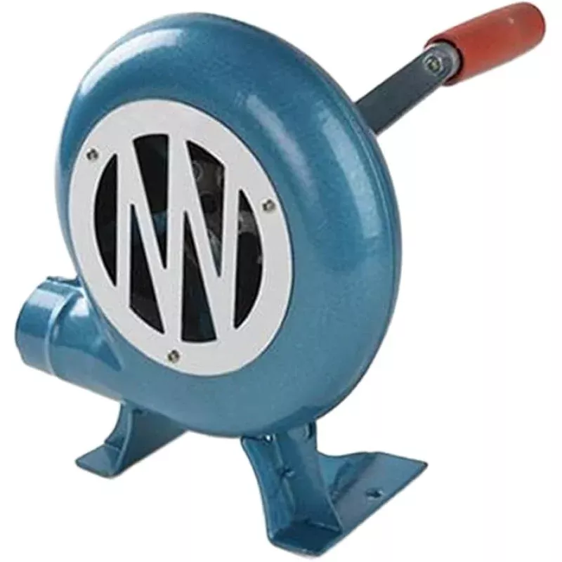 Air Blower Fire Blower Hand Cranked Fan Portable for Grill BBQ Outdoor Cooking Accessories