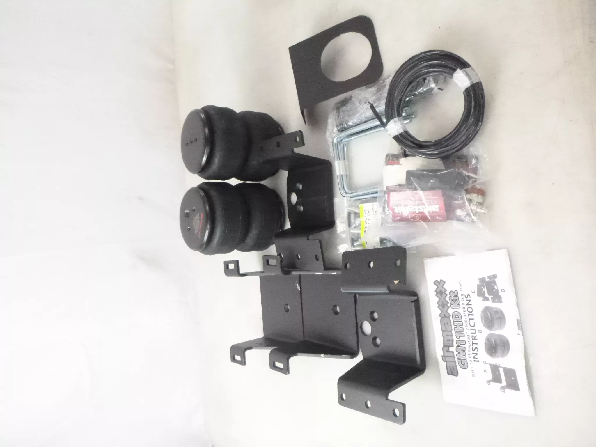 airmaxxx Air Over Load Tow Kit Fits 2011-18 Silverado 2500 3500 8 Lug Trucks