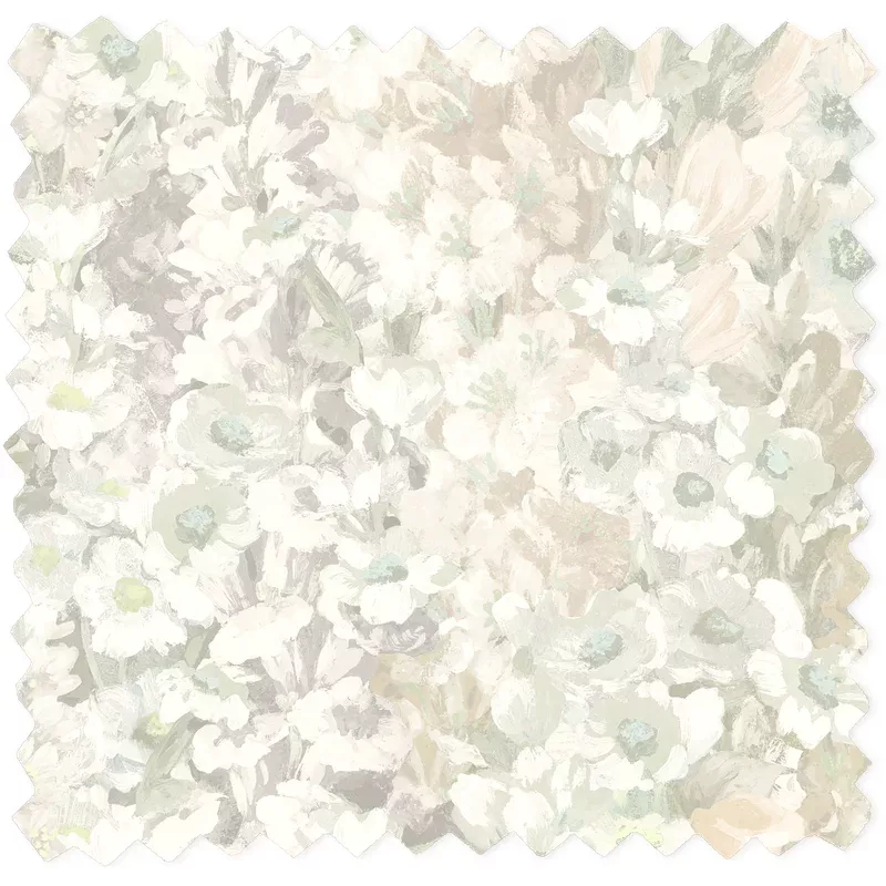 Alcea Grey Mist Linen Fabric