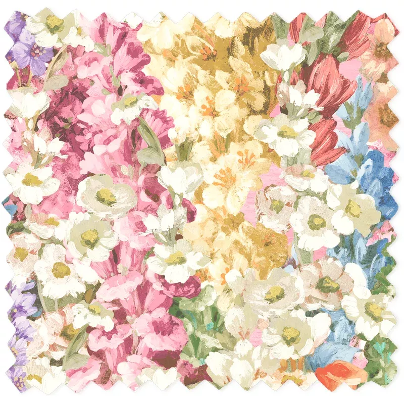 Alcea Summer Linen Fabric
