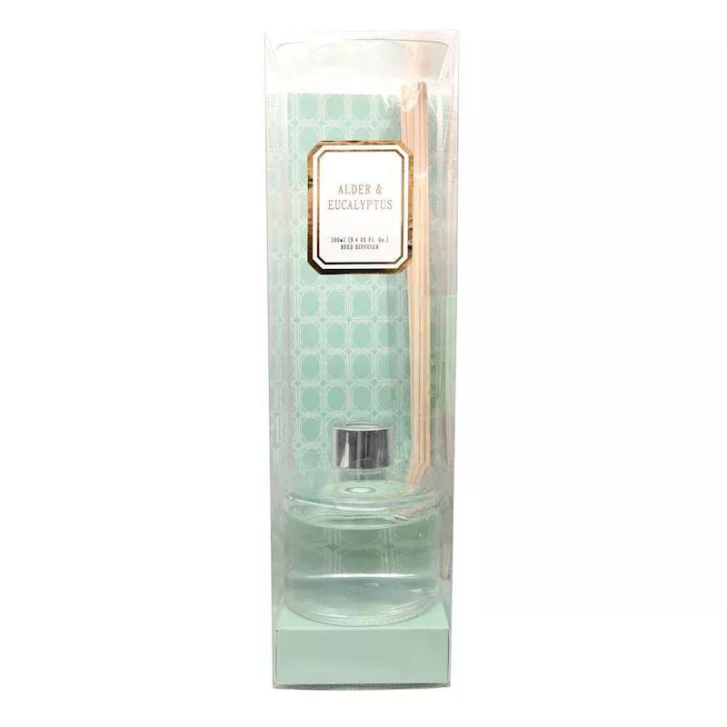 Alder Eucalyptus Scented Reed Diffuser, 100ml