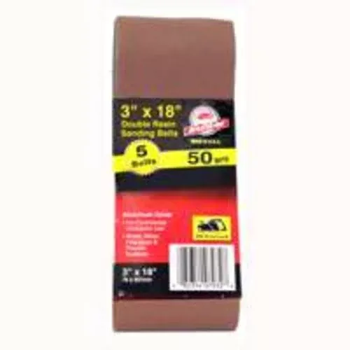 Ali Industries 7034 Aluminum Oxide Sanding Belt 5Pk