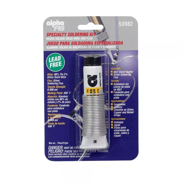 Alpha 53982 Lead Free Specialty Soldering Kit, 0.25 Oz
