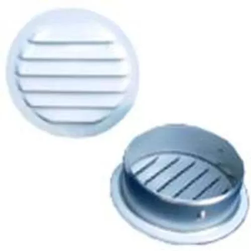 Aluminum Louver & Screen White Finish