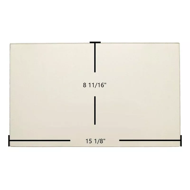 American Energy Magnum 6500 Magnum 7500 Country Side Queen Anne Glass 15 1/8″ x 8 11/16″ (Part #MF3531)