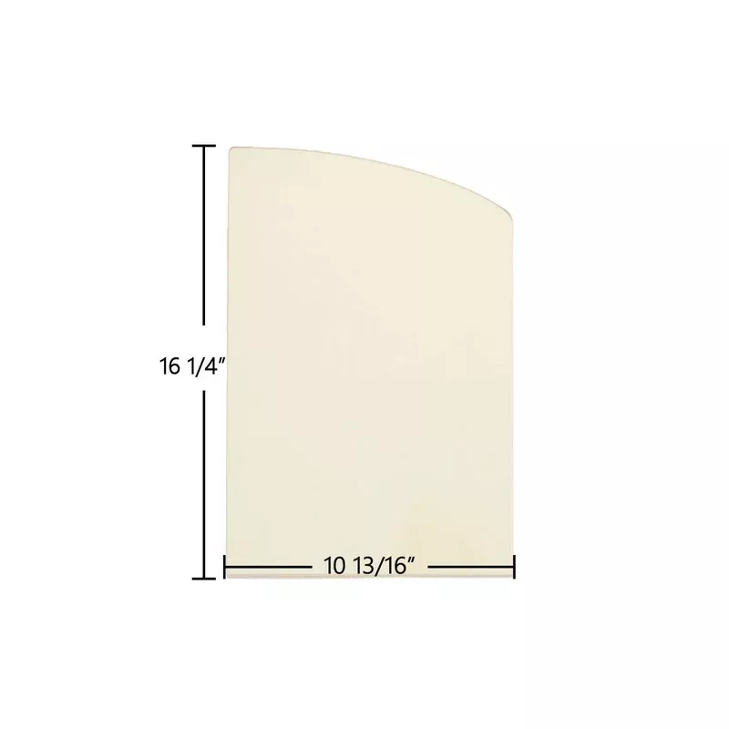 American Energy Magnum Zero Clearance Double Door Glass 10 13/16″ x 16 1/4″ Arched (Part #R-102)