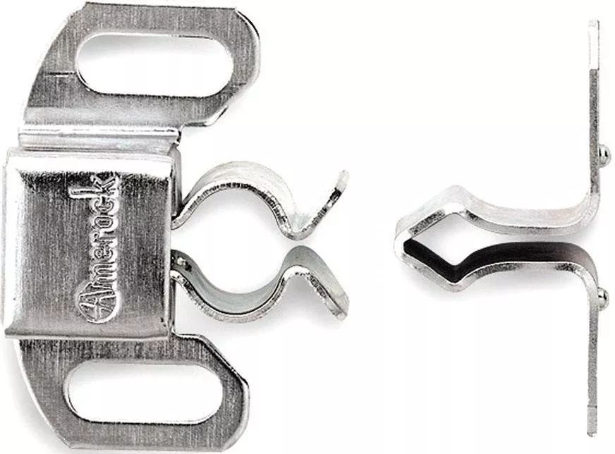 Amerock BP3471-2G Cabinet Friction Catch, Perma-Brite Zinc