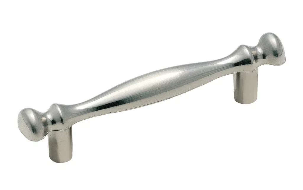Amerock BP854G9 Cabinet Pull, 4-1/4" x 1/2", Sterling Nickel Finish