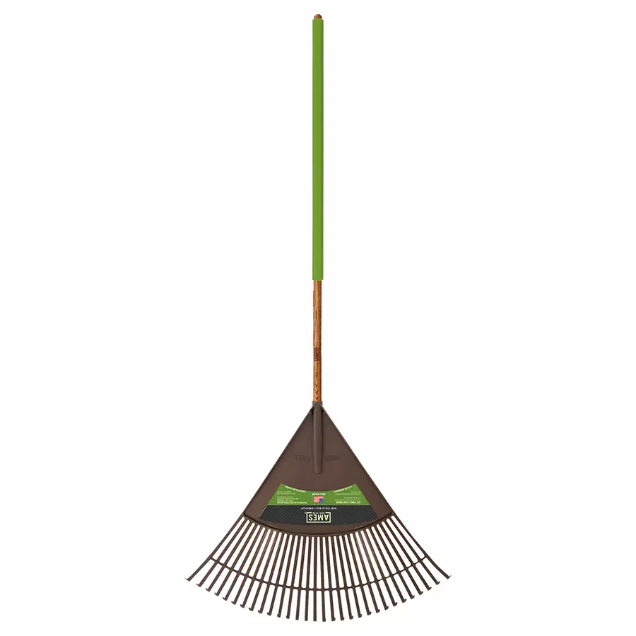 Ames Poly Leaf Rake with Cushion Grip Handle - 30"