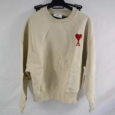 Ami Alexandre Mattiussi Off White Oversize Sweater Size Medium H20HJ034.747