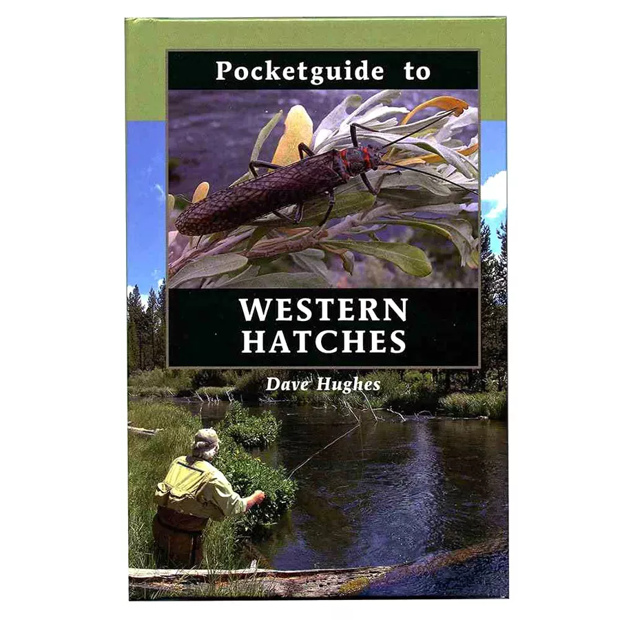 Angler's Book Supply Stack pole Pocket guide to Western Hatches Book
