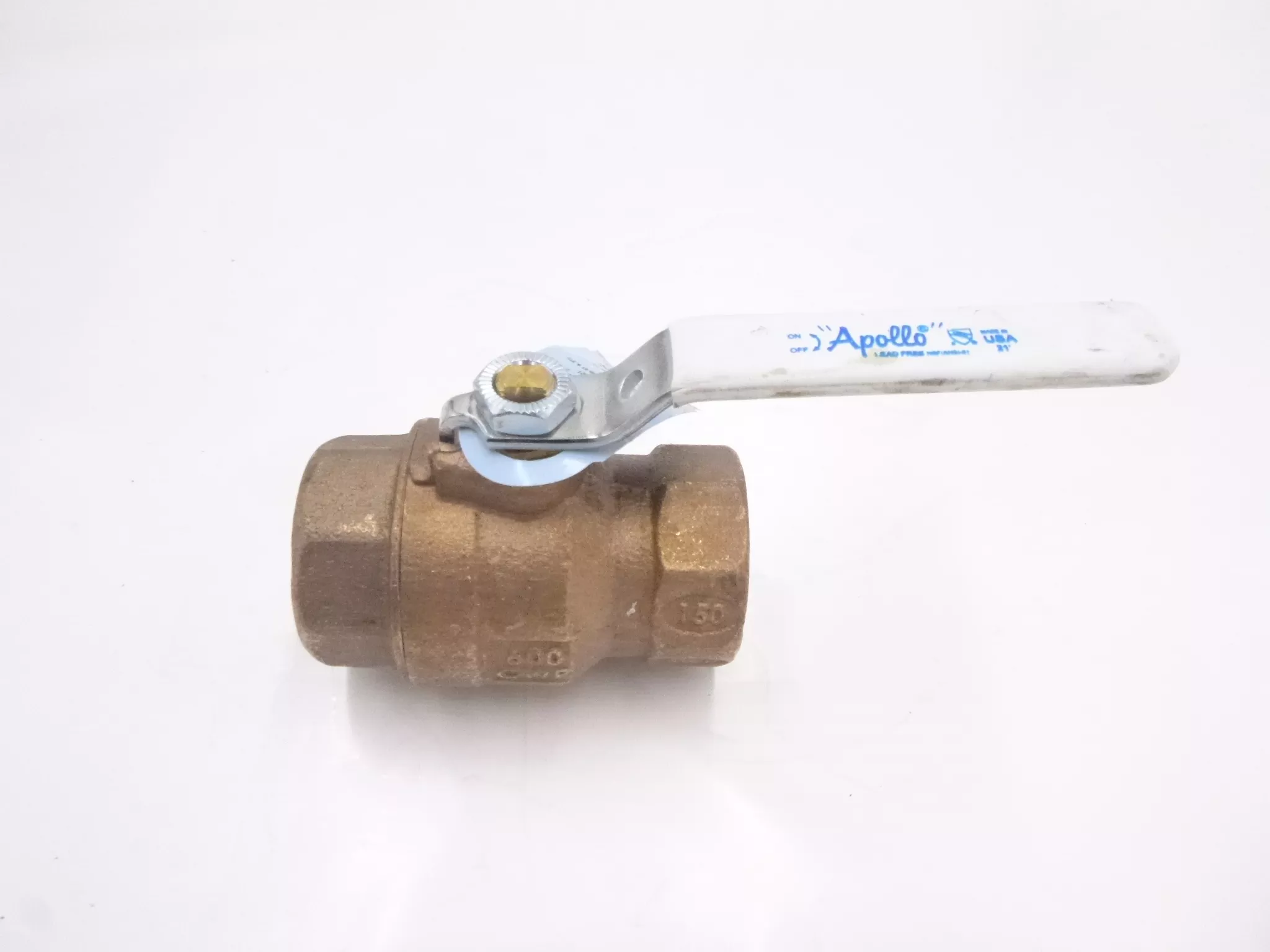 Apollo 77CLF-106-01A Bronze Ball Valve 1-1/4″ 600CWP Lead Free
