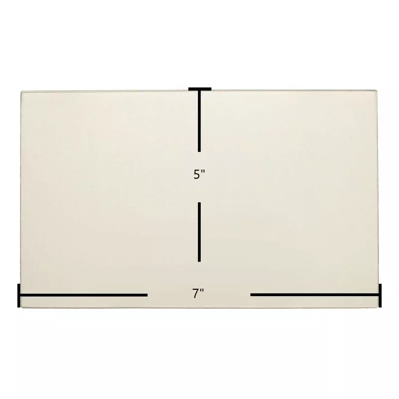 Appalachian Double Door Replacement Ceramic Glass | 7″ x 5″ | Part #7G57-6