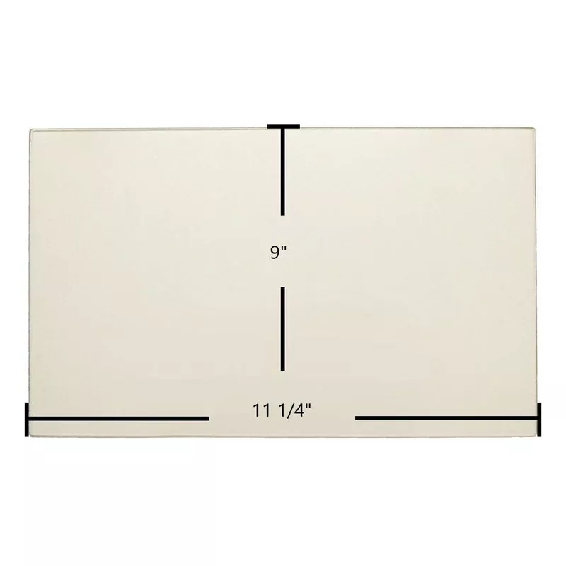 Appalachian Gemini XL 30 CD 4N1XL 52 Bay Center Ceramic Glass | 11 1/4″ x 9″ | Part #0610-8175