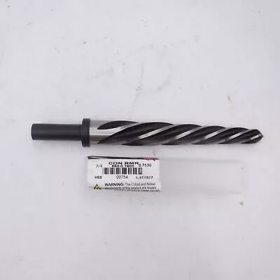 APT 3/4” HSS CON RMR Bridge Reamers 650-0.7500 Straight Flute, Taper Shank