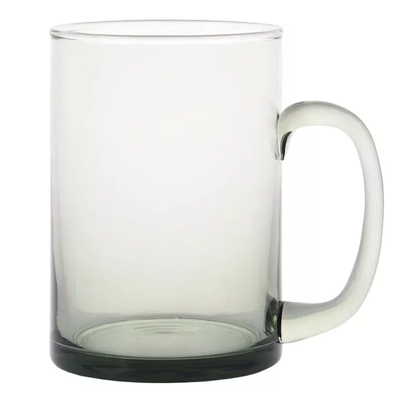Aqua Glass Coffee Mug