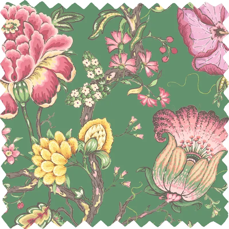 Arcadia Moss Velvet Fabric