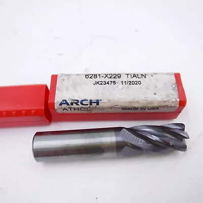 Arch Athol 6281-X229 TIALN JK23475 High Performance End Mill Carbide