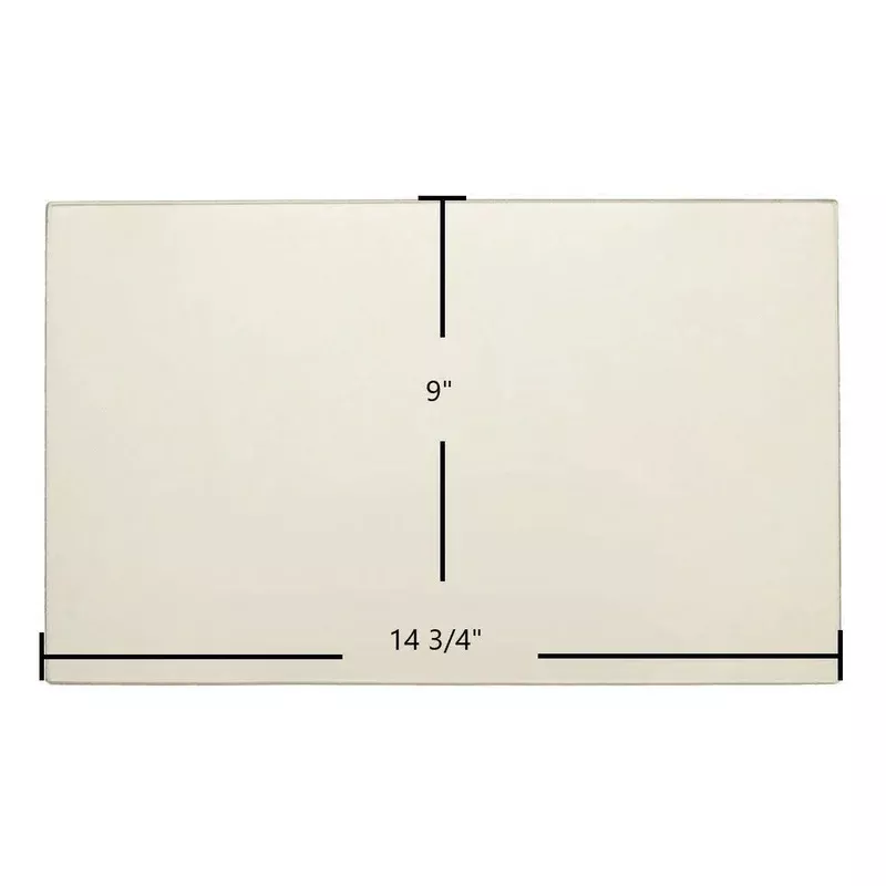 Archgard 1800 Chalet 1800 Replacement Glass 14 3/4″ x 9″ (Part #307-0057)
