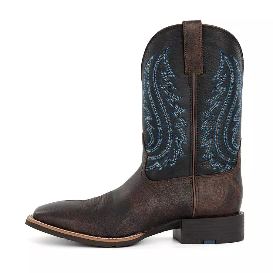 Ariat Men's Sport Big Country Square Toe 11" Western Boots - Tortuga/Black