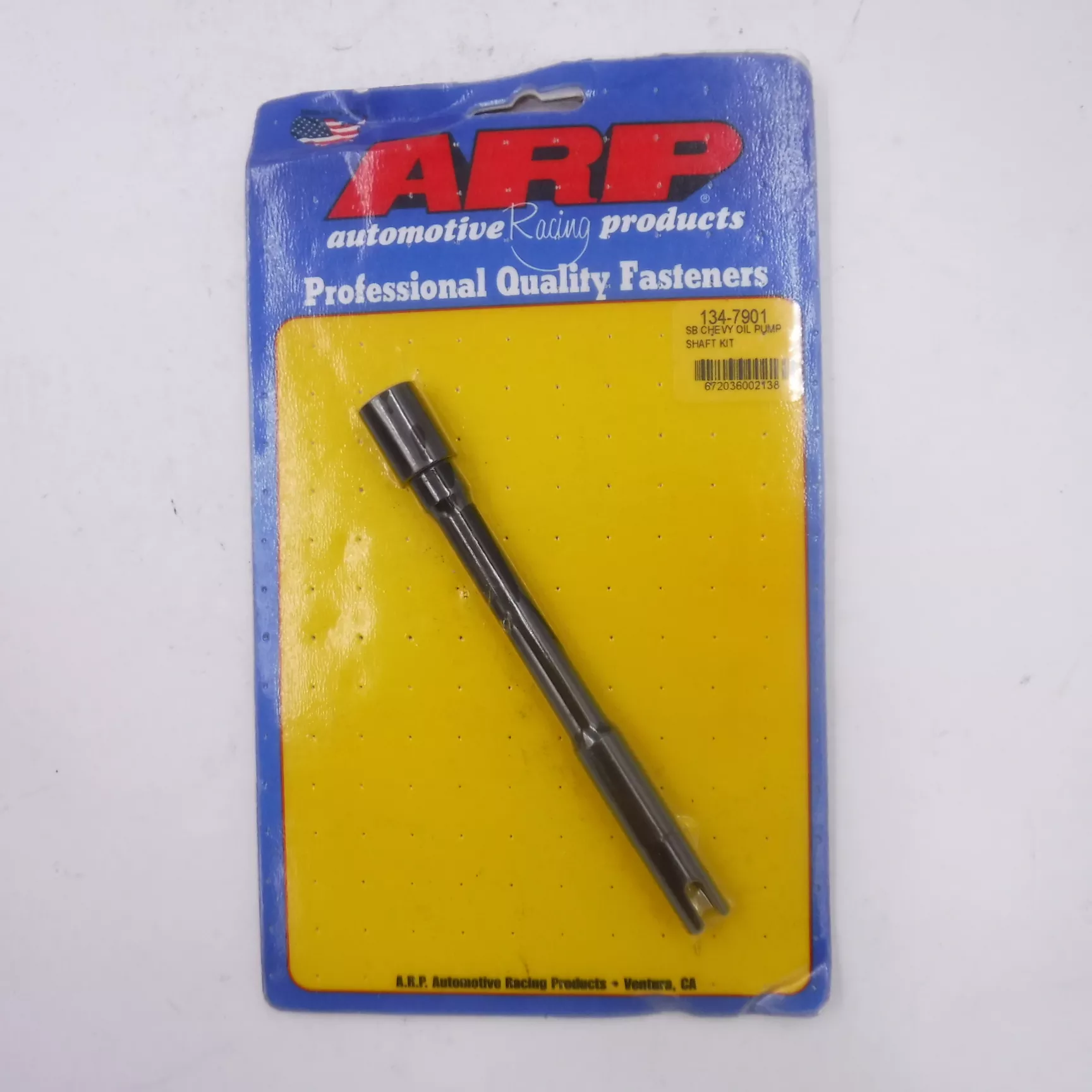 ARP Engine Oil Pump Intermediate Shaft 134-7901; Black Chromoly for 262-400 SBC