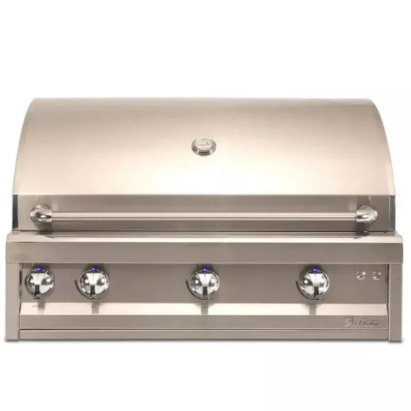 Artisan Professional 36-Inch 3-Burner Built-In Natural Gas Grill With Rotisserie – ARTP-36-NG